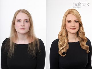 Haarsysteme hairtalk blond lang - Salon Haar Art